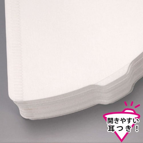 HARIO V60 Paper Filter for 1-2 Cups, 500 Pieces, Cone Coffee Maker, White, Made In Japan VCF-01-100W