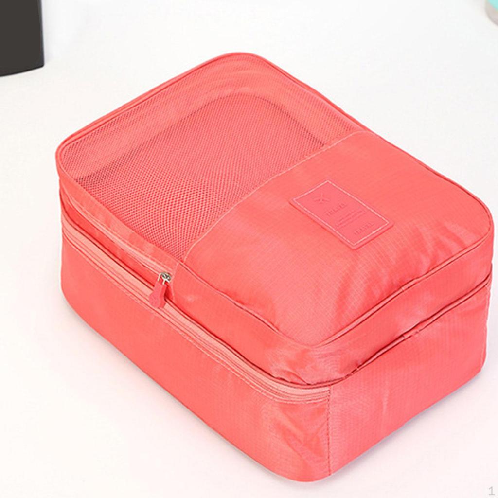 Travel Shoe Bag Organizer Durability Dustproof Practical with Handle Men Women Lightweight Storage