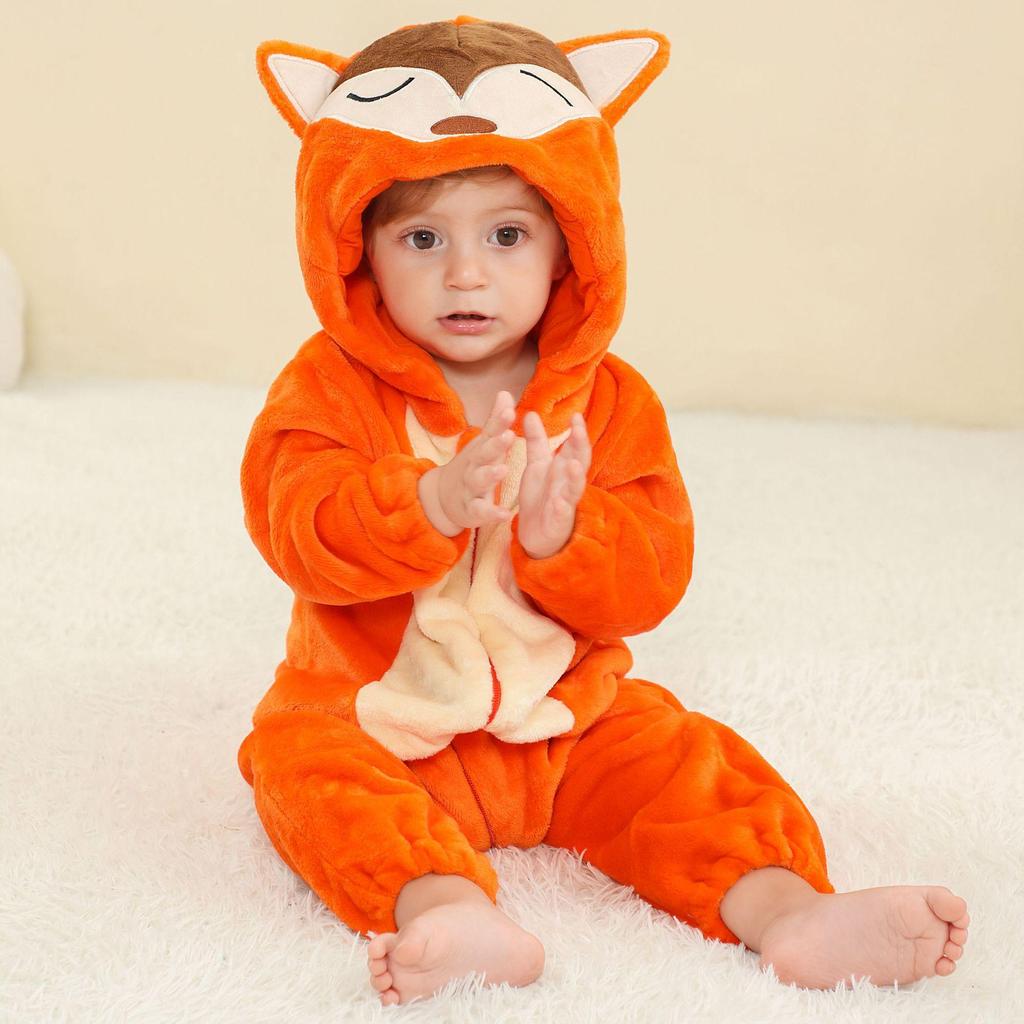 Tuta di Flanella Taglie Forti per Bambini Piccoli e Neonati