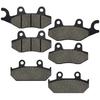 Cyleto Motorcycle Front or Rear Brake Pads for Suzuki Skywave AN250 AN 250 2007 2008 Burgman AN400 AN 400 2007-