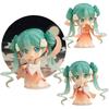 Hatsune Miku #1939 15Th Anniversary Strawberry Miku Anime Action Figure 10Cm 3.94In Collection Model Doll Toys For Anime Fans