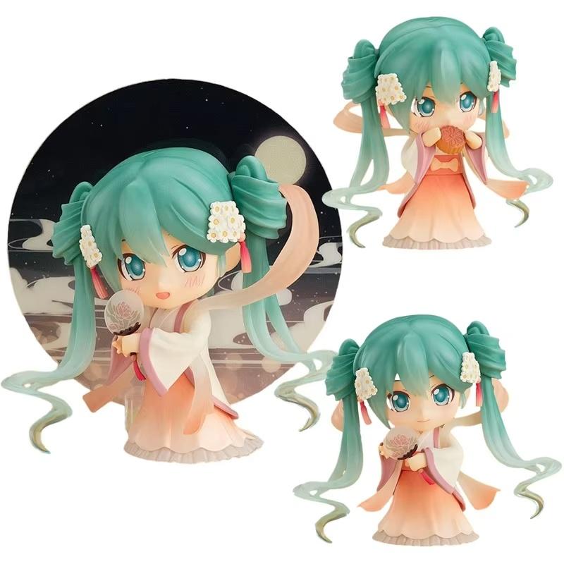 Hatsune Miku #1939 15Th Anniversary Strawberry Miku Anime Action Figure 10Cm 3.94In Collection Model Doll Toys For Anime Fans
