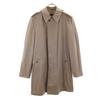 70s 80s Vintage With Liner Stainless Collar Coat 38 Beige Men's Used