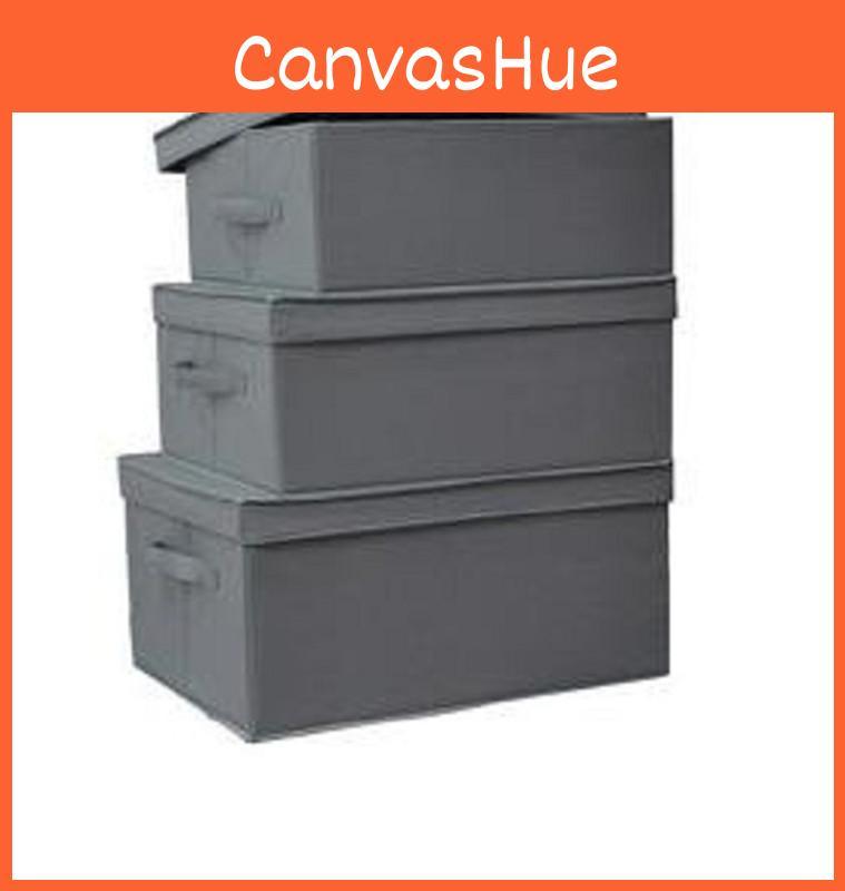 Oxford Cloth Storage Bench With Foldable Design For Living Organization Room