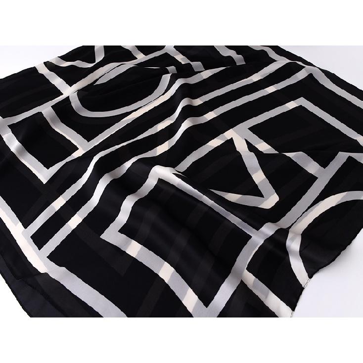 Modischer Schal, Schal aus 100 % Seide, Schal mit Seidengefühl, lange, leichte Sonnenschutzschals für Damen