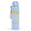 1PC Vintage 1965 Retro Text Print 750ml Color Plastic Sports Water Bottle Leakproof Flip Straw Lid Suitable for Sports Office Home Use