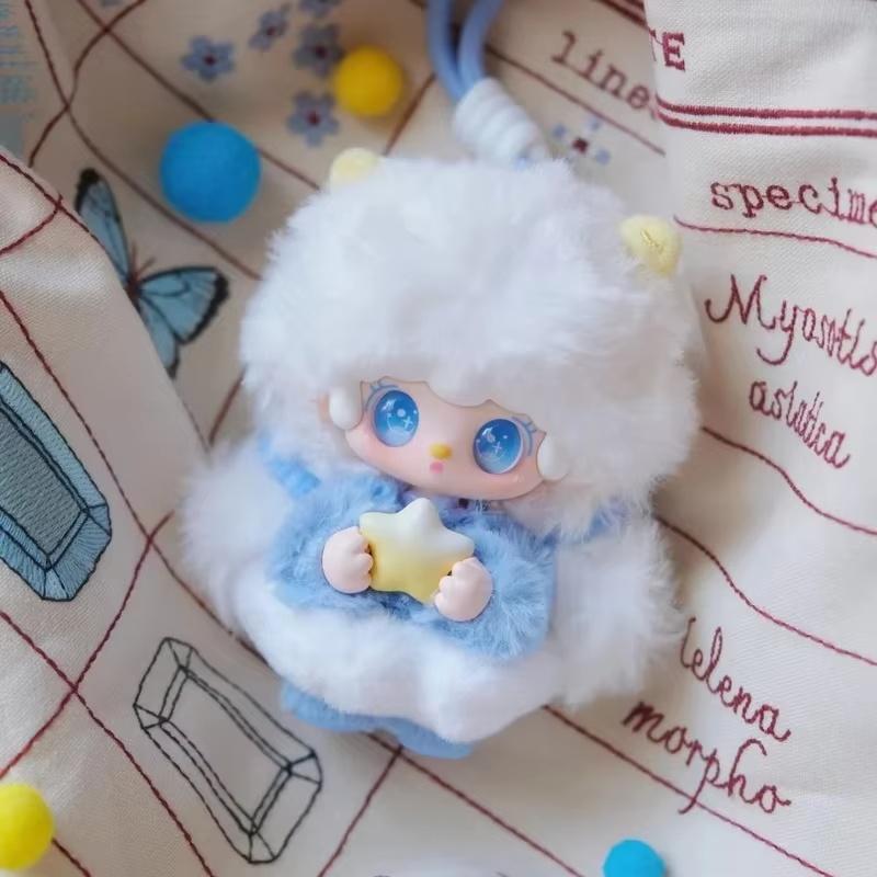 genuine Yooki super cute Cute Soft Plush Doll Keychain Pendant Ornament exquisite birthday girl gift figure toys