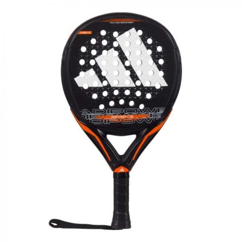 Adidas Adipower CTRL 3.3 Tennisschläger 38 mm Schwarz-Weiß-Orange schwarz