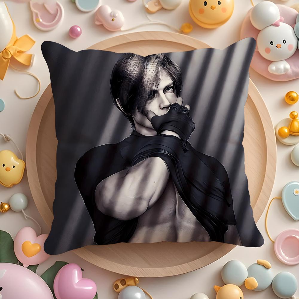 Muscle Leon K-Kennedys Cushion Cover Short Plush Double-Sided Printing Home Machine Washable In Warm Winter Pillow Case
