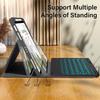 10.2" iPad A16 Protective Case with Bluetooth Keyboard and Magnetic Pen Slot, Backlit for Pro 11, 10th Gen.