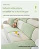 Universal Non-Slip Stretch Sofa Cover - Solid Color, All-Season Full Wrap Cushion Protector