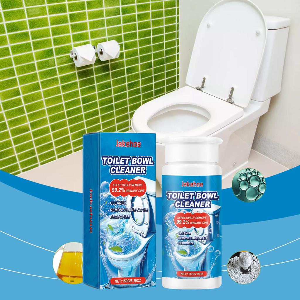 Jakehoe Splash Foam Toilet Cleaner Toilet Bowl Cleaner Stain Remover Odor Remover Toilet Bowl Cleaner