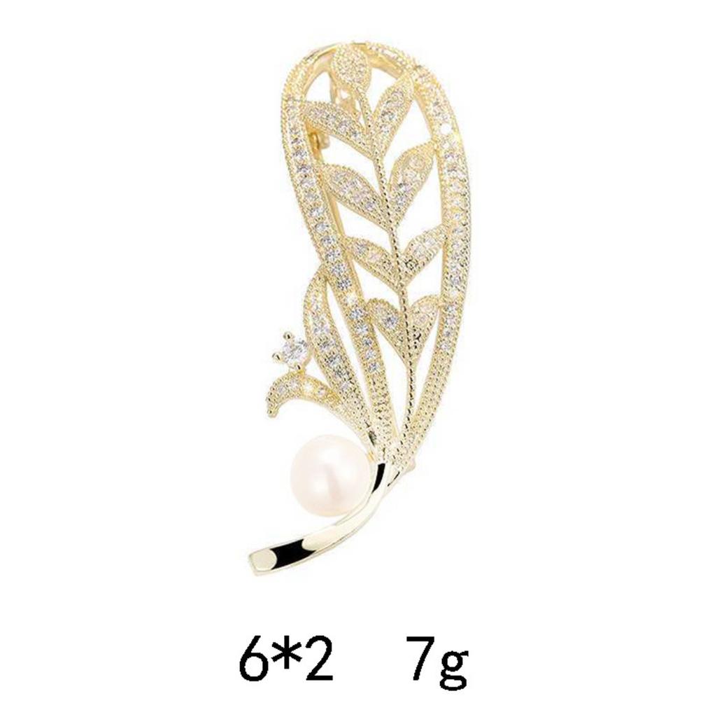 Modische Perlen-Schmetterling Strass Broschen für Damen Elegante Metall Befestigungs Kleider Pins Täglicher High-End Schmuck