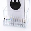 1pcNail Drill Stand Grinding Head Organizer Box Nail Tools Cosmetic Brushes Storage Box Organizer