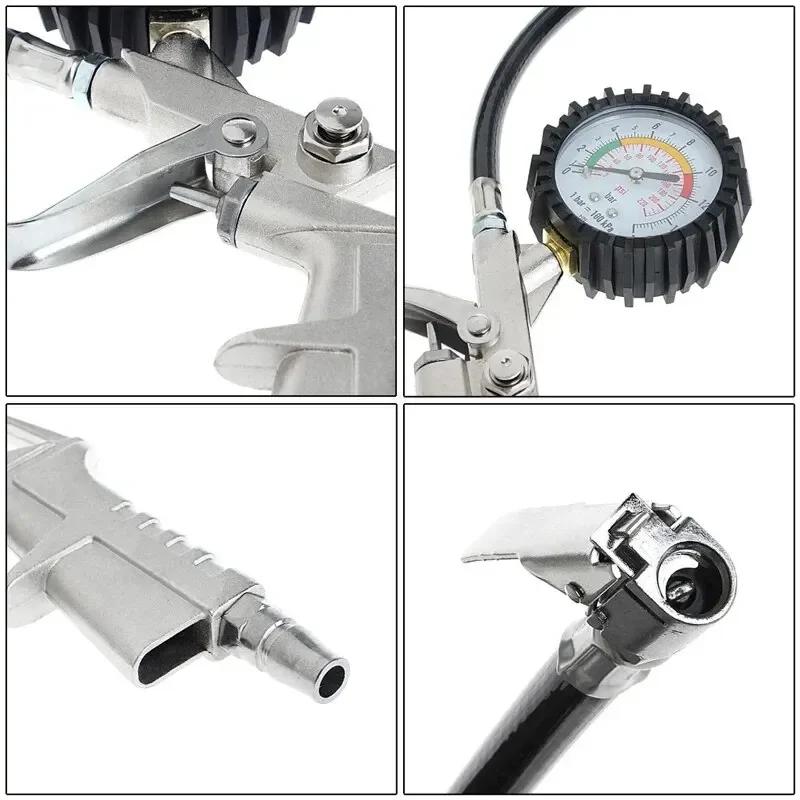 220 PSI Digital Display Tire Pressure Gauge High-precision Tire Pressure Gun Monitoring Air Pressure Gauge for Car Motorcycle