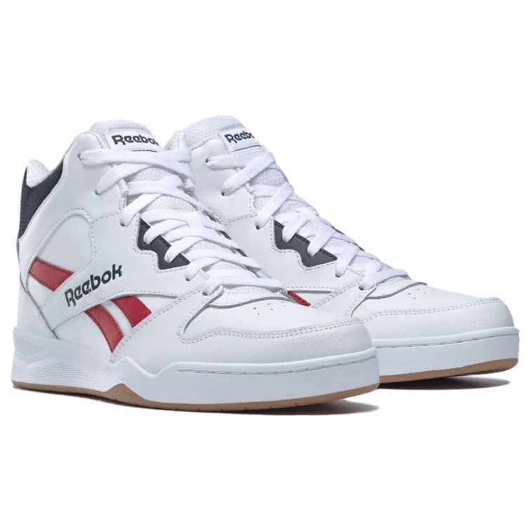 Reebok Royal Bb4500 Hi2 Komfortable Allsidige Enkle Mote Høytopp Retro Basketballsko Herre sneaker Hvit Rød GY6304