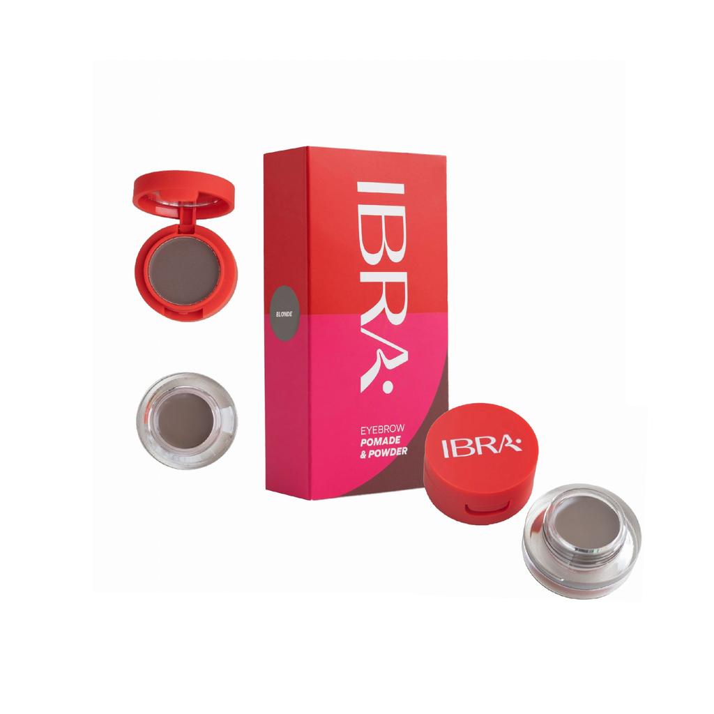 Ibra Eyebrow Pomade & Powder Pomada I Cień Do Brwi Blonde - 7G