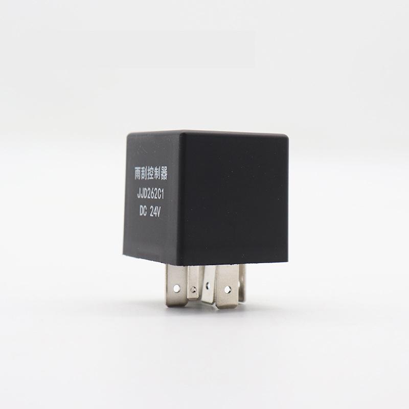 

Автомобильное реле-вставка, уплотнение, водонепроницаемое автомобильное реле 12 В 24 В JJD262C1 6-контактный медный терминал, автоматическое электронное реле стеклоочистителя