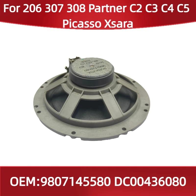 

9807145580 Fit for Peugeot 206 307 308 Partner for Citroen C2 C3 C4 C5 Picasso Xsara Door speaker car horn Rear
