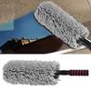 Car Washer Big Mop Duster Brush Soft Microfiber Interior Tool Accessories Cleaner Automotive Washing RV Motorcycle Clean Q7L3