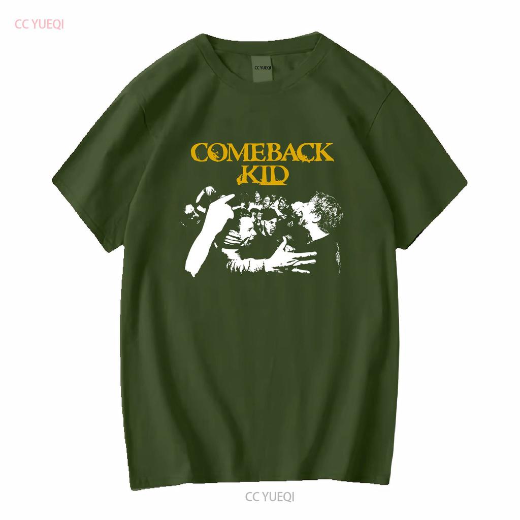 Comeback Kid T Shirt Band Hardcore Punk Unisex S 4xl Te6831 Long Or Short Sleeves Vintage Washed Streetwear