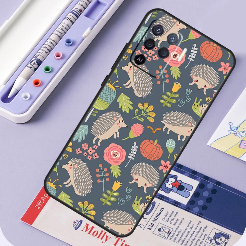 

Кавайный Ёжик Сердце Для Oppo A94 A74 A54 A15 A18 A38 A58 A78 A98 A40 A60 A80 A16 A76 A96 A57 A17 A77 A5 Pro Чехол OPPO A38 4G
