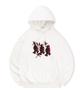 [Non-Fleece Or Fleece-Lined] Running Crew Printed Hooded Sweatshirt (Type B)