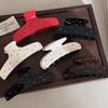 Neu Angekommen Einfache Doppelseitige Bunte Strasssteine Eingelegte Essigsäure Haarspange Haargummi Seitenclip Haarschmuck