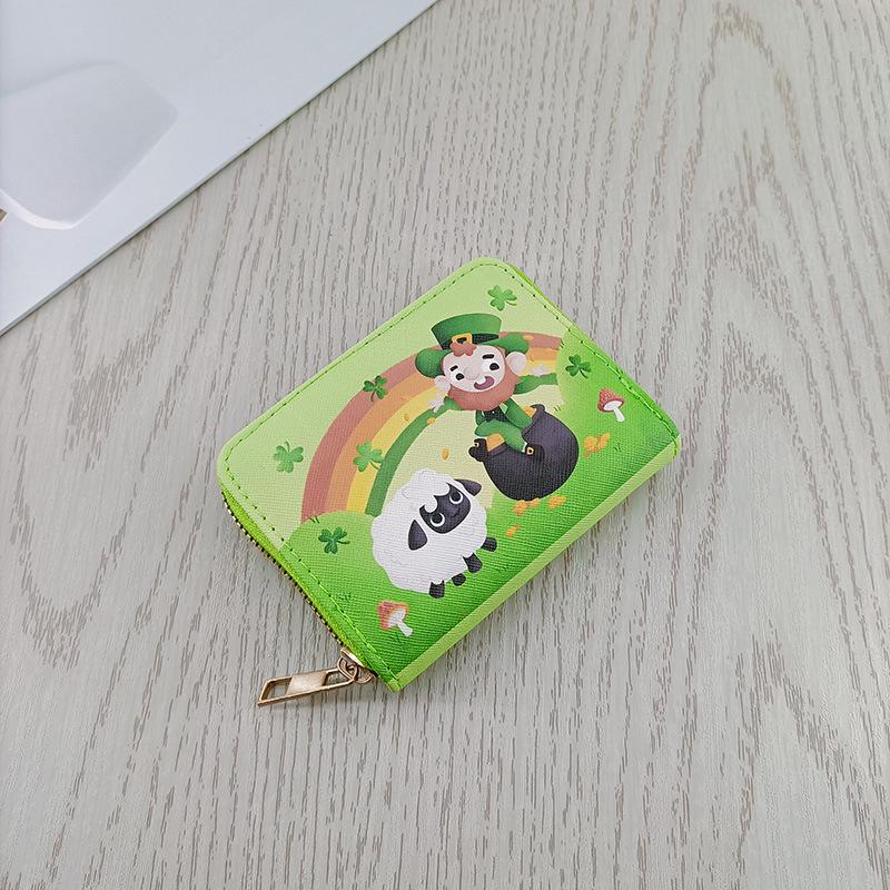 Women's Korean Style Cartoon Mini Wallet & Zipper Card Holder Coin Purse