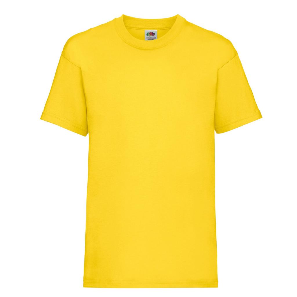 Fruit of the Loom Childrens/Kids Valueweight Plain T-Shirt