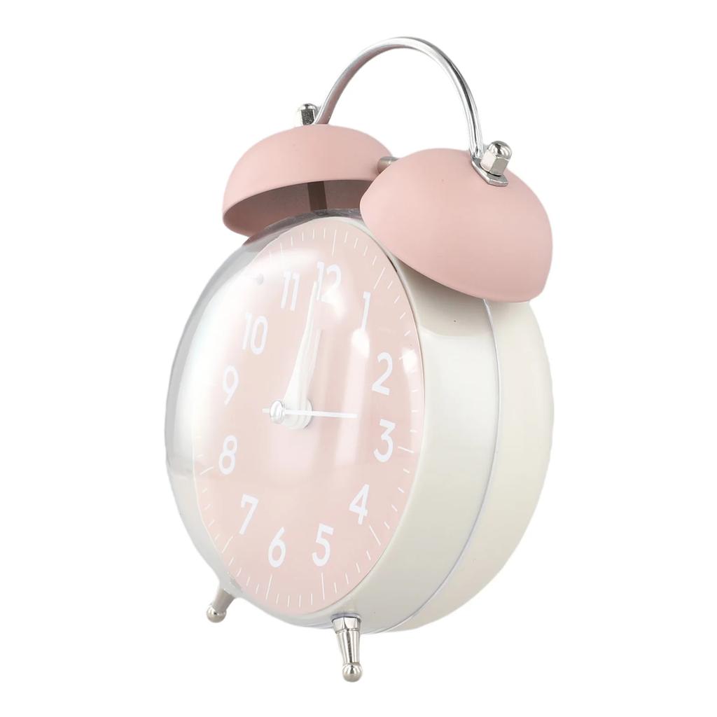 Battery Operated Clock Extra Loud Alarm Built-in Night Light Effective Sound Alarm Morning Routine For Bedroom