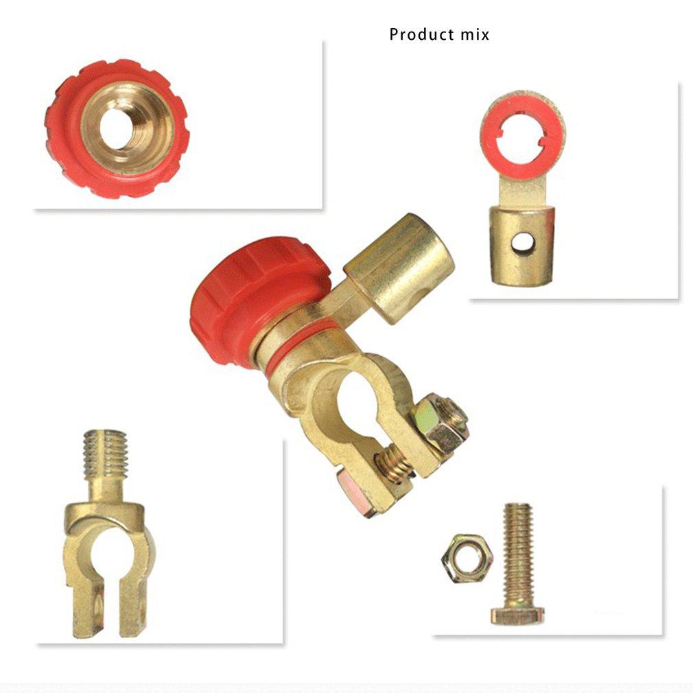 Car Battery Terminal Link Switch Quick Cut-off Disconnect Isolator Switch Truck Parts Auto Accessories Battery Disconnector