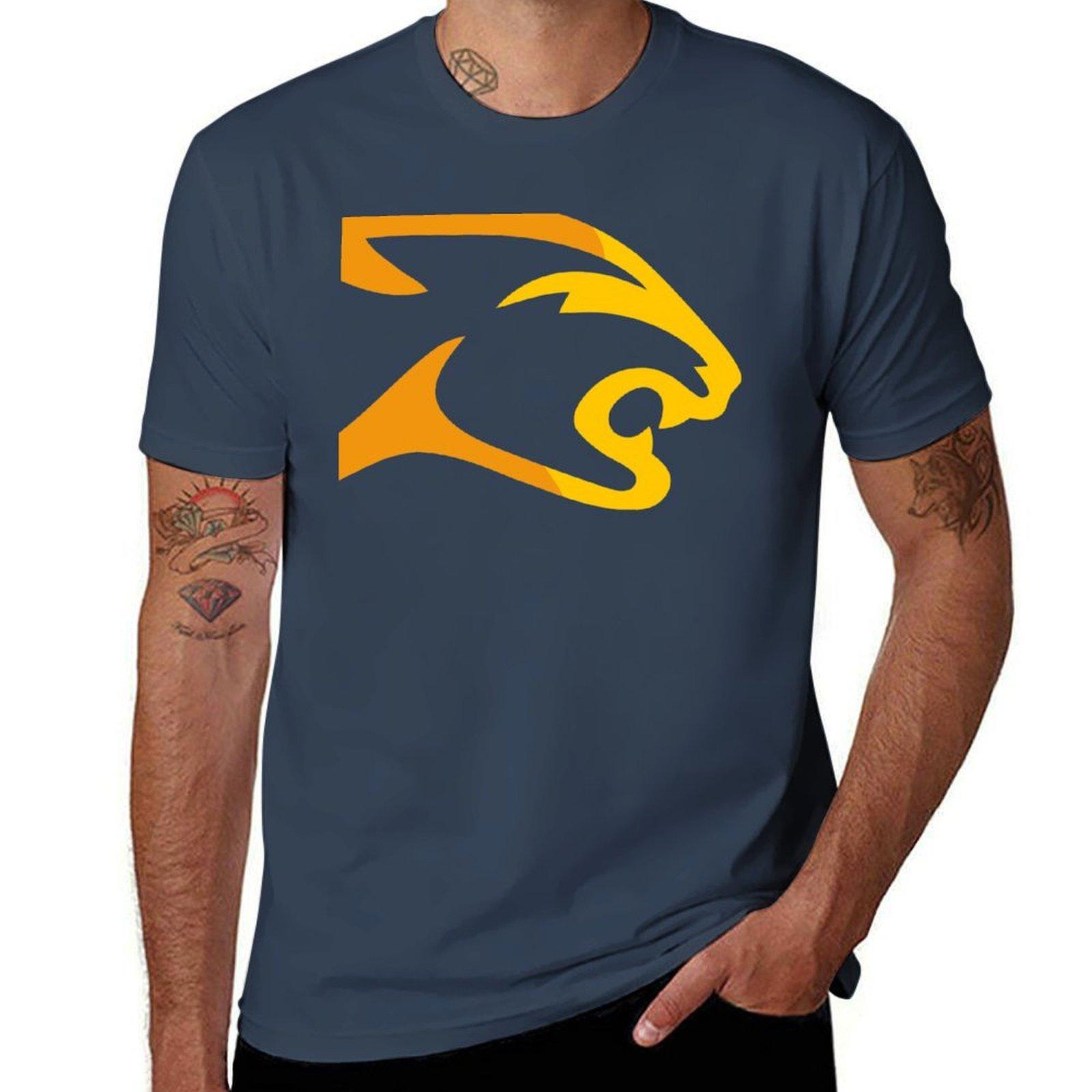 Predator Logo Large Tshirt Casual Daily Wear Short Sleeve Top S