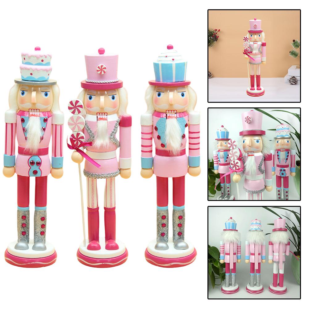 38CM Nutcracker Ornaments Christmas Nutcracker Decorations Charming And Unique Easy To Place Holiday Decorations