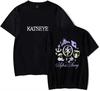 2026 Hot Sale Katseye Merch Distressed Tee Unisex Fashion Pop Music Short Sleeve Shirt Sweatwear Streetshirt Cool Summer Men Women T-Shirt Tops