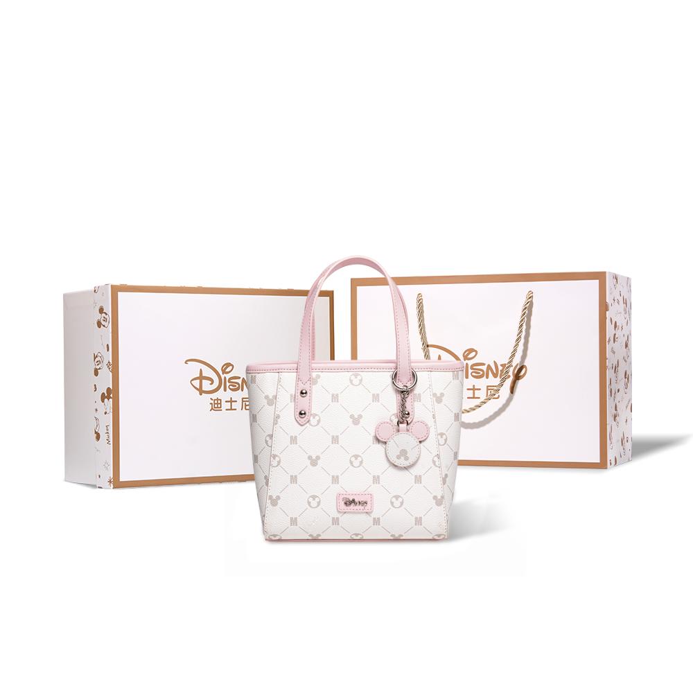 New Disney PVC Tote Bag, Crossbody Bag, Shopping Bag, One Shoulder Bag, Handbag Regular Women's Pink BMK-72261P