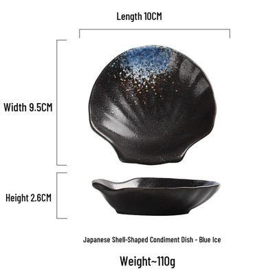 Japanese Ceramic Shell Snack Dish