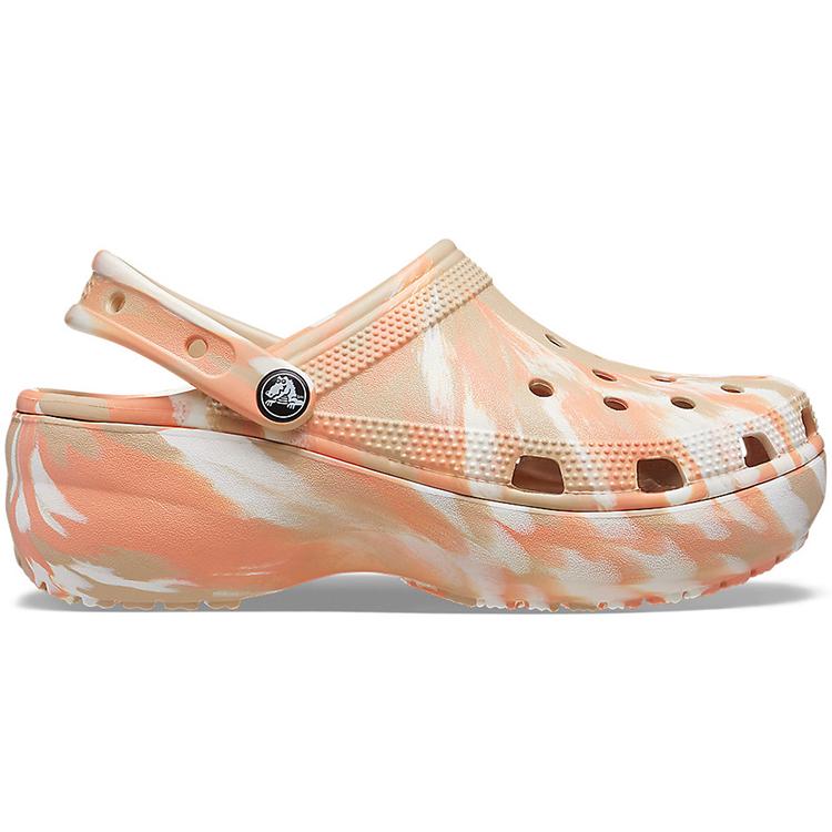 Crocs Classic Platformmarbled Clog Women's 207176-2ZM