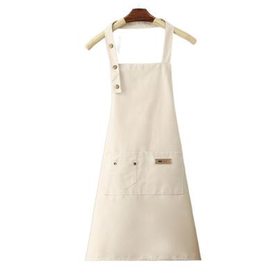 Fashion Waterproof Kitchen Aprons Anti Dirty Multipurpose Cooking Aprons Simple Working Clothes Beauty Nails Studios Uniform