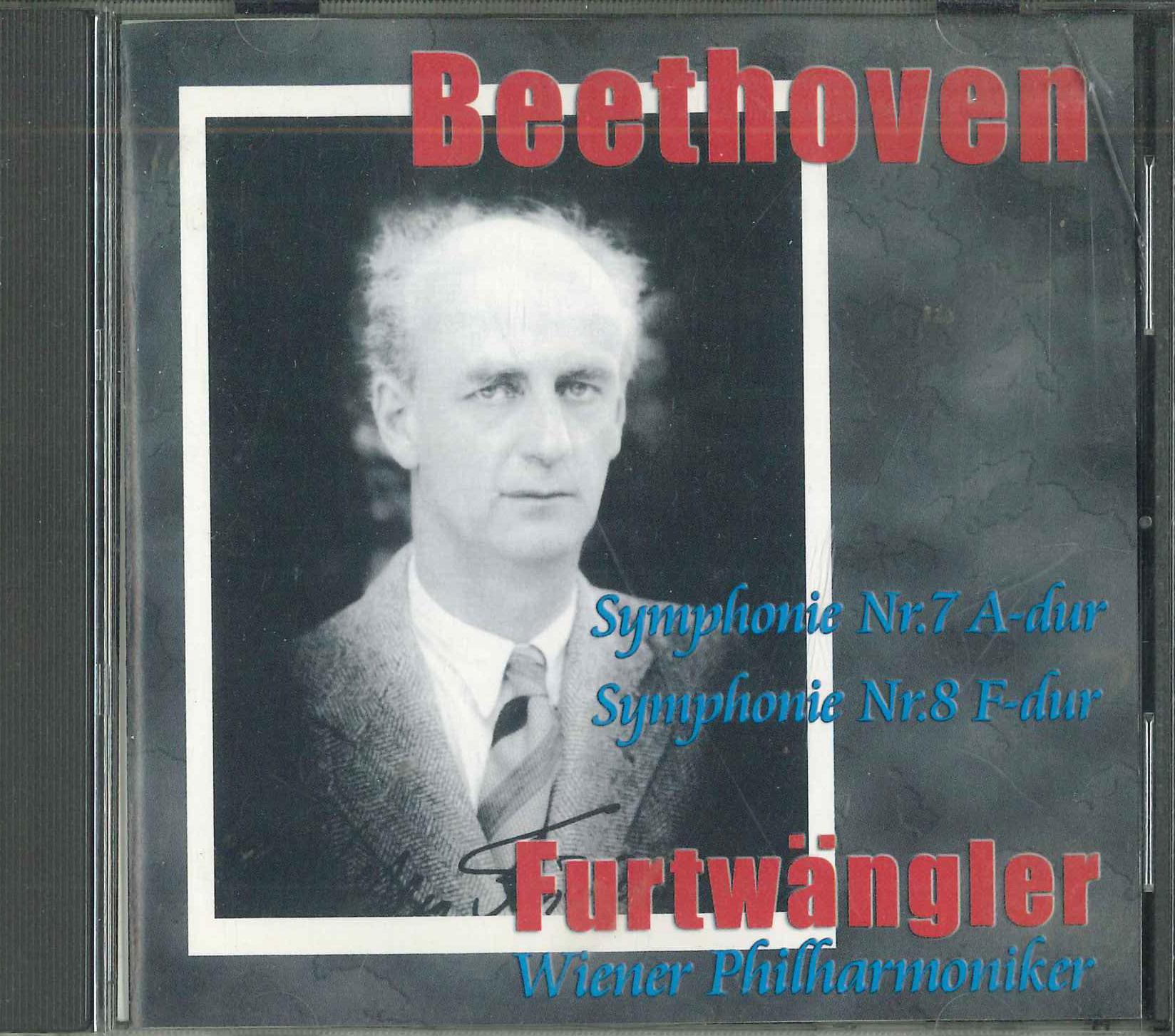 

CD FURTWANGLER - Beethoven:symphonies 7&8 TKC314 OTAKEN Japan Classical Used