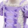 Girl Pink Aurora Cosplay Princess Dress Up Kids Christmas Halloween Tulle Fancy Rapunzel Costume for Children Girls Birthday