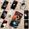Acht Diagramme Taiji Yin Yang Hülle Für Xiaomi 17 Pro Max 14 15 Ultra 15T 13T 14T POCO X7 Pro X5 X6 F5 F6 F7 F8 Ultra Abdeckung