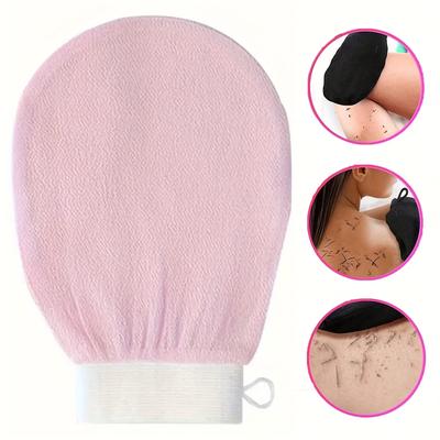 1PC Scrub Exfoliating Gloves Back Scrub Dead Skin Facial Massage Gloves Durable Multi Color Deep Cleansing Towels For Shower