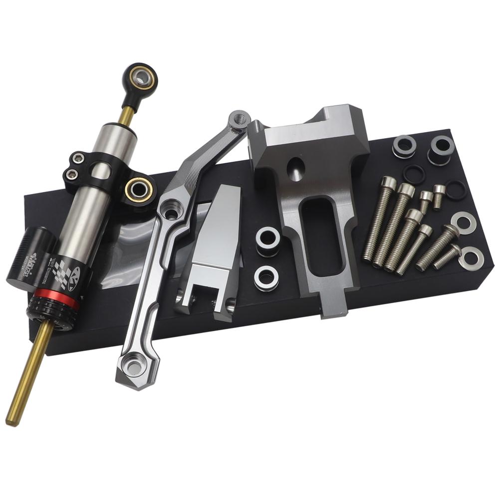 Motorcycle Stabilizer Steering Damper with Mounting Bracket Kit For Yamaha MT-09 Tracer MT 09 Tracer MT09 Tracer 2015-2017