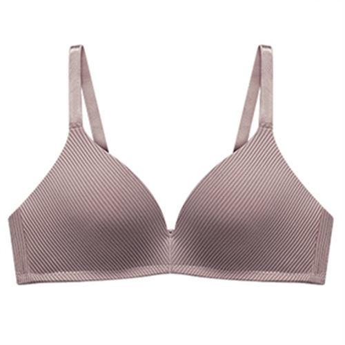 Thin Breathable Seamless Wire-Free Push-Up Shaping Bra for Women Reducing the Appearance of Large Breasts