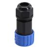 Industrial IP67 8-Pin Battery Connector with 500V Voltage Rating and 50A Current Capacity for Energy Storage Applications
