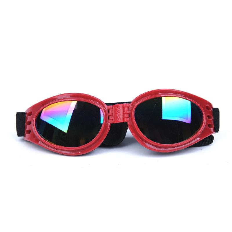 1pcs Pet Glasses 6 Color Foldable Small Medium Large Dog UV Protection Sunglasses Dog Cat Accessories Pet Supplies White
