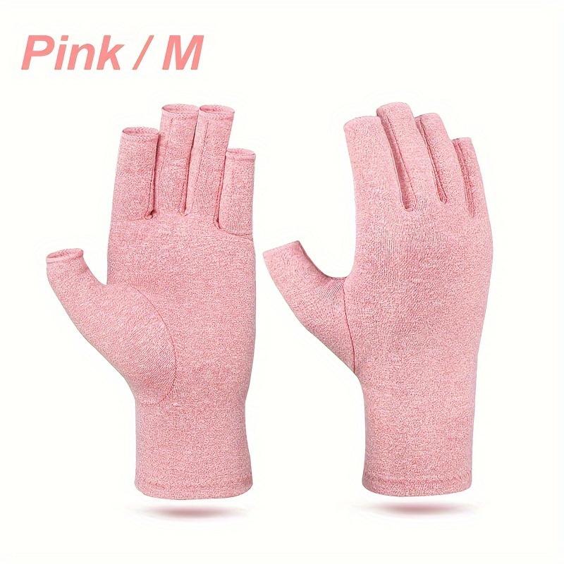 Fingerless Compression Gloves with Thumb Support, Unisex, All-Day Comfort, Lightweight, Material, Hand Wash Care - Sizes Available