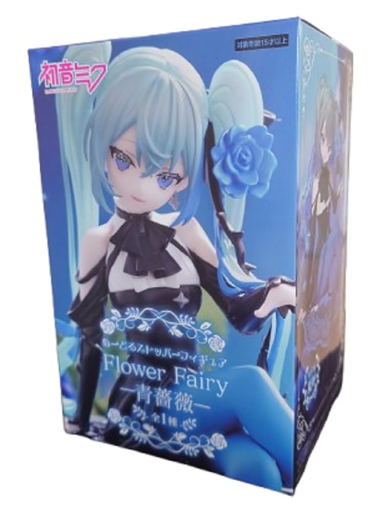 

Подставка для лапши Хацунэ Мику Синяя Роза Фея цветов Фигурка синий