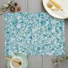 Beach Starfish Placemat Summer Vibe Vacation Kitchen Decor Linen Dining Table Coaster Pad Bowl Coffee Cup Mats Tablecloth